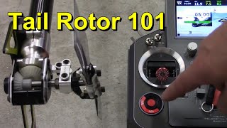 RC Helicopter Tail Rotor Setup [upl. by Moffat]