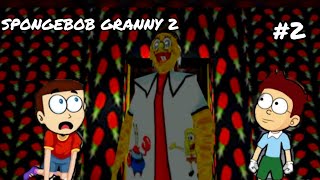 DOOR ESCAPE  SPONGEBOB GRANNY CHAPTER 2 FULL GAMEPLAY WITH SHIVA AND KANZO [upl. by Eekorehc]