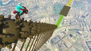 RAMPA DE MINAS EXPLOSIVAS  CARRERA GTA V ONLINE  GTA 5 ONLINE [upl. by Ydrah999]