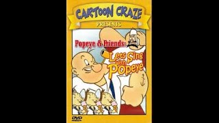 Cartoon Craze Popeye amp Friends Lets Sing with Popeye 2004 Full DVD [upl. by Coleville]