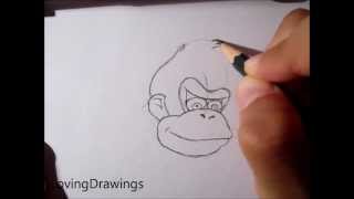 Learn to draw Donkey Kong request [upl. by Aihsenrad]