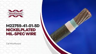 M2275941015D  Nickel Plated MilSpec Wire  Call WireMasters [upl. by Nera15]