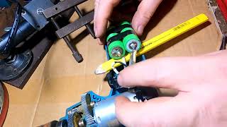 Makita drill replacing  upgrading batteries [upl. by Ronna]