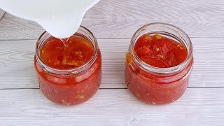 Conserva di pomodori sotto sale la conserva leggera per le bruschette [upl. by Eenolem430]