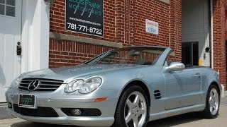 2003 Mercedes Benz SL500 AMG Sport Walkaround Presentation at Louis Frank Motorcars LLC in HD [upl. by Clio]