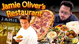 Reviewing Jamie Olivers Restaurant in India  Celebrity Restaurants [upl. by Ambrosio309]