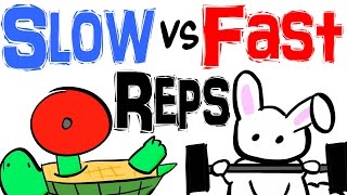 Slow Reps Vs Fast Reps  Which is Better for Building Muscle [upl. by Victorie]