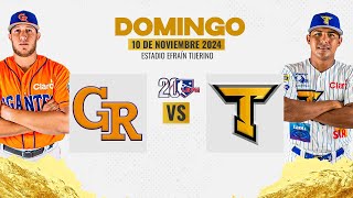 CampeonatoClaro Gigantes Vs Tigres  Segundo Juego EnVivo [upl. by Nalahs227]