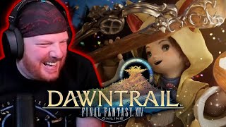 Krimson KB Reacts  PICTOMANCER AND FEM HROTH ARE REAL  FFXIV Dawntrailer Full Trailer [upl. by Brande613]