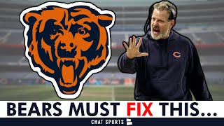 The Chicago Bears MUST FIX THIS PROBLEM Immediately… [upl. by Notyep52]