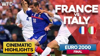 France 21 Italy  EURO 2000 Final Match  Highlights amp Best Moments [upl. by Docia]