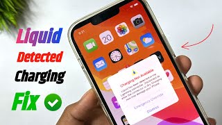 How To Fix liquid detected in lightning connector  iPhone me liquid detected problem iPhone liquid [upl. by Ramoh]