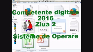 Competente digitale 2016  Ziua 2  Subiectul IV  Sisteme de Operare [upl. by Nylirem]