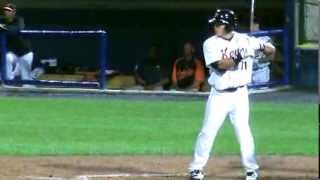 Jeremy Nowak Home Run Frederick Keys [upl. by Tubb792]