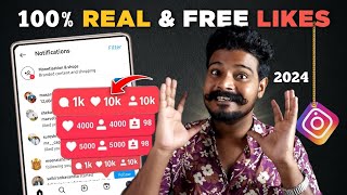 How To Get Free amp Real Instagram Likes 💯 Telugu  How To Get Genuine Instagram Likes 2024 [upl. by Trebbor679]