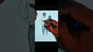 How to draw a boy and girl with beautiful drowning pencilsketchstepbystep [upl. by Janel340]