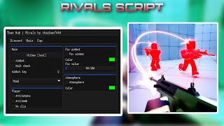 Rivals Script  Aimbot ESP Noclip Fullbright Inf Jump  Mobile [upl. by Filmore406]