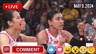 CREAMLINE VS CHOCO MUCHO 🔴LIVE FINALS  MAY 09 2024  PVL ALL FILIPINO CONFERENCE 2024 pvllive [upl. by Treblih30]