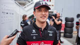 Zhou Guanyu targeting longterm contract as F1 driver silly season gets underway [upl. by Auhsuj]