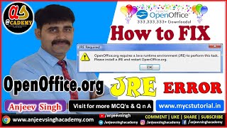 JRE error Fixed openoffice  How to fix Java JRE in OpenOffice  OpenOffice Java JRE error Fixed [upl. by Zadoc796]