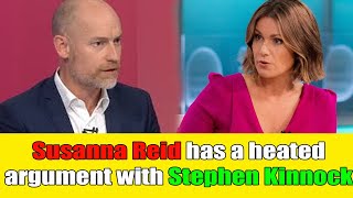 Susanna Reid disagrees with Stephen Kinnock on staffing issues in the NHS [upl. by Camala]