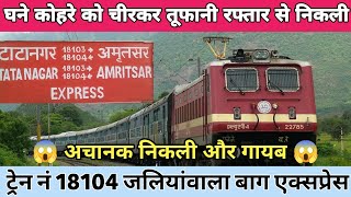 Jallianwala Bagh Express Train ।। Tatanagar to Amritsar ।। High speed train ।। Train video ।। Train [upl. by Valina]