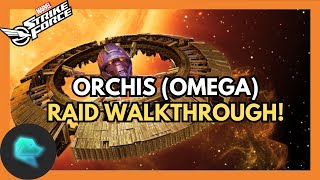 Orchis Omega Raid Walkthrough  Marvel Strike Force  MSF [upl. by Deevan212]