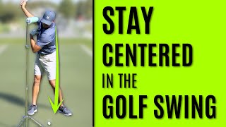 GOLF How To Stay Centered In The Golf Swing [upl. by Ebert583]