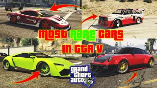 GTA V  Most Rare Car Locations in Story Mode XBOX PC PS4 PS4 [upl. by Kinata119]