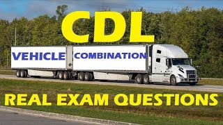 Vehicle Combination Exam EXACT Questions  DMV CDL Permit Test 2024 [upl. by Leschen]