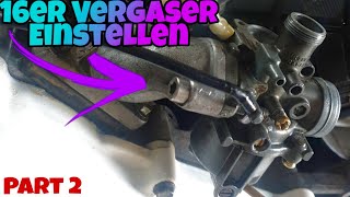 16er vergaser an der SPEEDFIGHT 2 einstellen  anbauen 🔥 PART 2By SCHNOLIVLOG🔥 [upl. by Alocin]