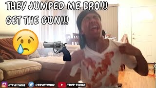 I GOT BEAT UP PRANK ON BROTHER GOES WRONG [upl. by Truk]