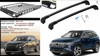 Tucson Crossbar Roof Rack amp Carriage for the NX4 [upl. by Hendon]