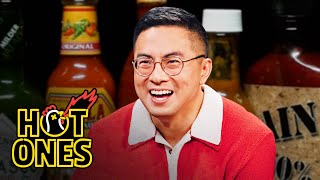 Bowen Yang Takes a Heros Journey While Eating Spicy Wings  Hot Ones [upl. by Wilde]