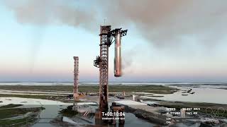 FULL FLIGHT SpaceX Starship Flight 5 [upl. by Etnad]