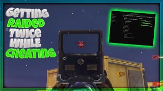 Getting Raided Twice Cheating  Ft Matrix Rust [upl. by Haisoj]