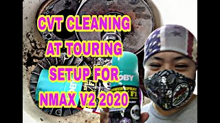 Cvt Cleaning Nmax V2 2020  Touring setup  Maintenance Koby [upl. by Adair]