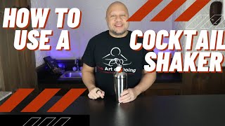 How to use a cocktail shaker [upl. by Wildermuth]