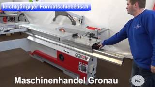 Holzmann Formatkreissäge FKS 400VF3200 [upl. by Bronnie]