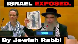 Jewish Rabbi EXPOSES Israel at UN conference [upl. by Issor]