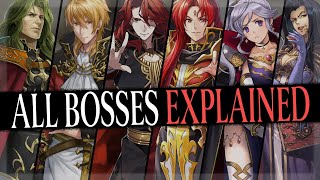 Lore Behind The Bosses  Fire Emblem Genealogy of the Holy War [upl. by Lerak]