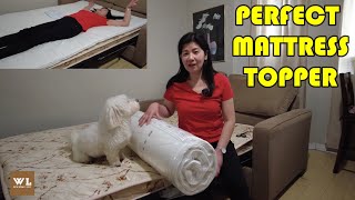 IKEA Mattress Topper Memory Foam Unboxing amp Review [upl. by Eniron97]