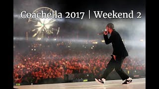 Kendrick Lamar Live  Coachella 2017 Weekend 2 [upl. by Hagar]