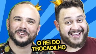 PODE RIR BATALHA DE TROCADILHO COM ESTEVAM NABOTE [upl. by Ahserb455]