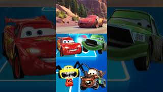 Cars Cruz Ramirez vs Cars Mater Turbo vs Lightning McQueen Eater vs Cars Mater x Tiles Hop [upl. by Carla]