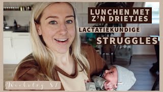 BORSTVOEDING STRUGGLES 🤱🏼 Weekvlog 87  Carlijn Bras [upl. by Padriac206]