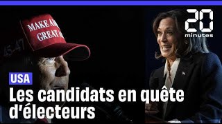 Présidentielle américaine 2024  Trump ou Harris  Que disent les derniers sondages [upl. by Duong]