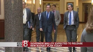 Governor Malloy to announce new state budget plan [upl. by Rebmac]