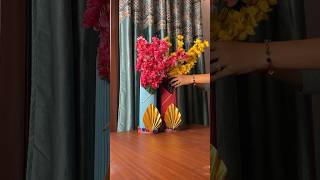 Creative Flower Vase Craft Idea short reel youtubeshort viral trending flowervase diycrafts [upl. by Dlarej]