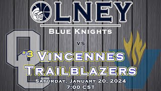 OCC Blue Knights vs Vincennes  January 20 2024 [upl. by Llenel]